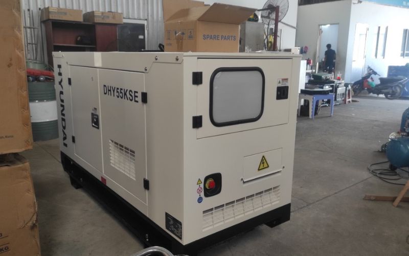 Máy phát điện chạy dầu Hyundai DHY 55KSE (50-55KVA)
