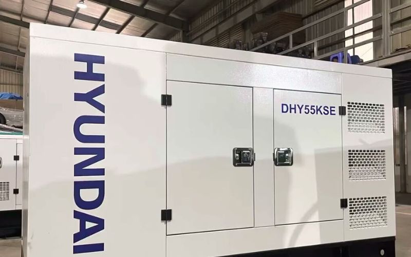 Máy phát điện chạy dầu Hyundai DHY 55KSE (50-55KVA)