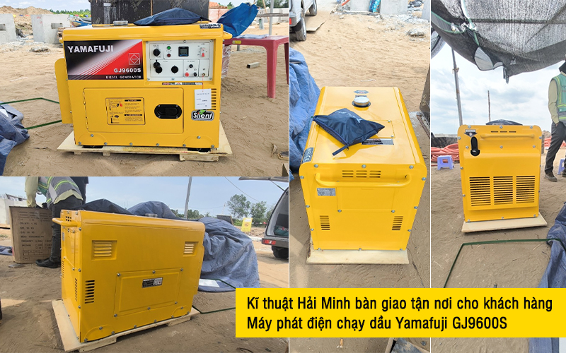 Máy phát điện chạy dầu Yamafuji GJ9600S