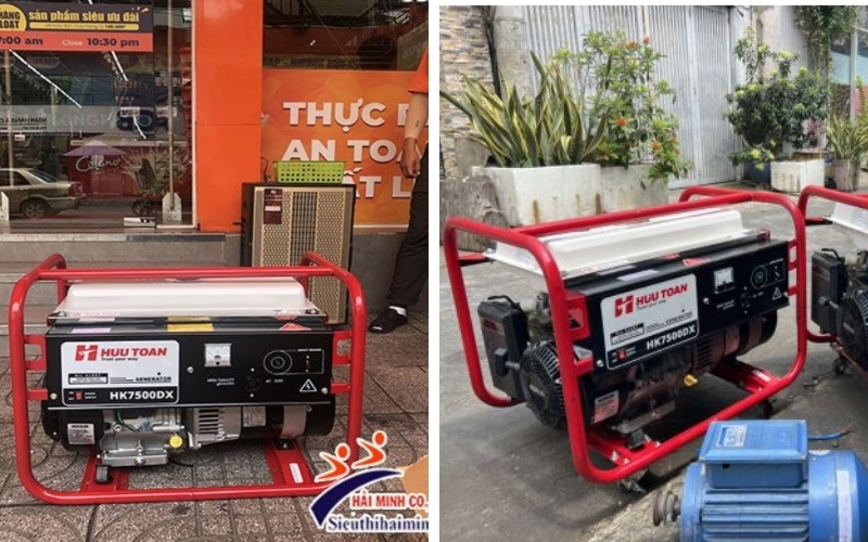 Máy phát điện chạy xăng Hữu Toàn Kohler HK7500DX