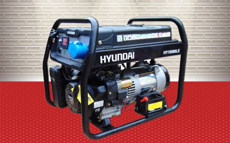 Máy phát điện chạy xăng Hyundai HY 10500LE (7.5-8.0KW)