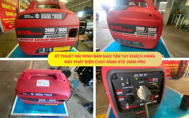 Máy phát điện chạy xăng KYO 2000I-PRO