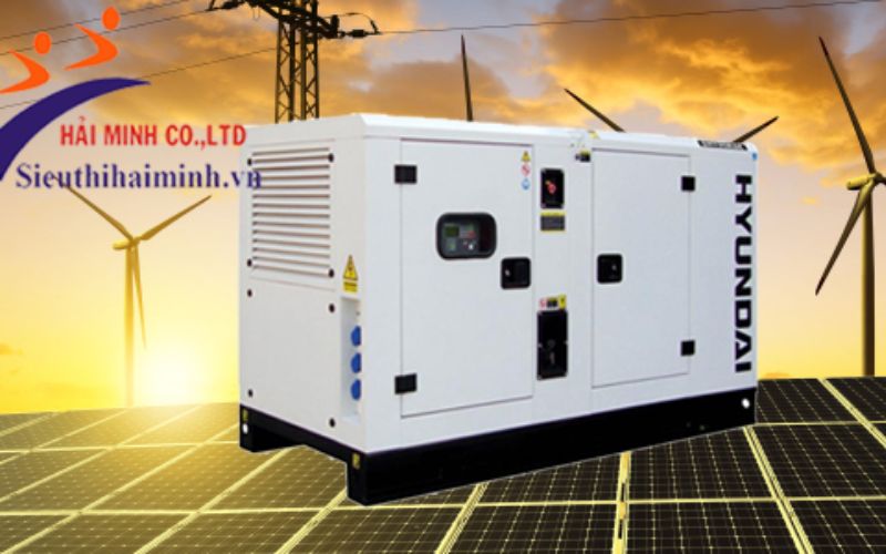 Máy phát điện diesel 3 pha Hyundai DHY 16KSE