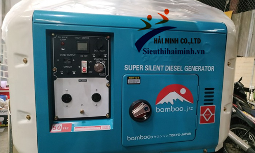 Máy phát điện diesel Bamboo BmB 7500DET giá rẻ
