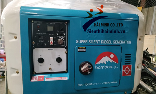 Máy phát điện diesel Bamboo BmB 8500EAT chính hãng