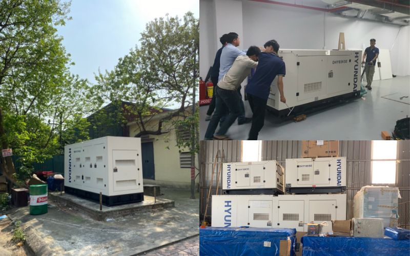Máy phát điện diesel HYUNDAI DHY11KSEm