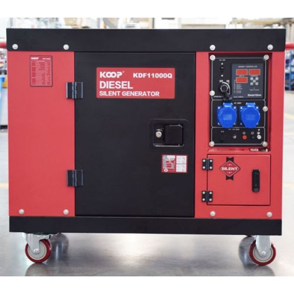 Photo - Máy phát điện diesel KOOP KDF11000Q (8kva chống ồn)