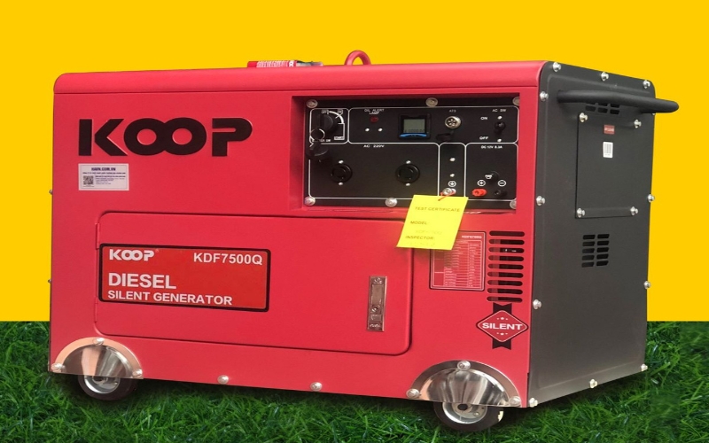 Máy phát điện diesel KOOP KDF7500Q