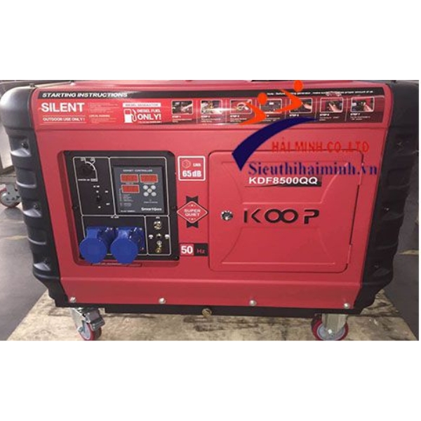 Máy phát điện diesel KOOP KDF8500QQ