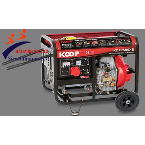 Máy phát điện diesel Koop KDF7500XE