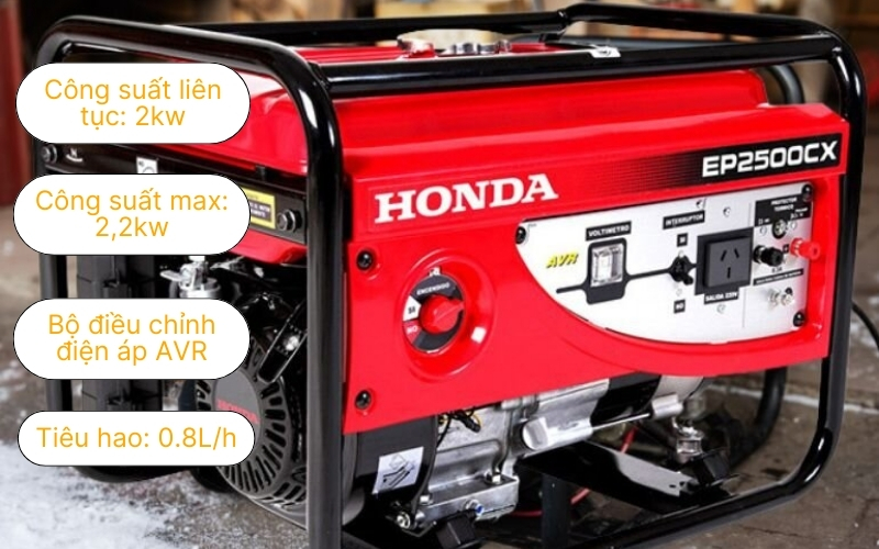 Máy phát điện gia đình Honda EP2500CX