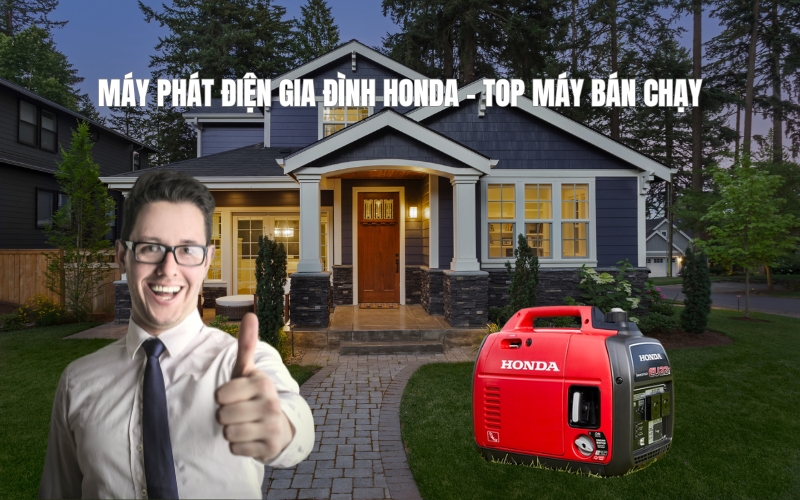 Máy phát điện gia đình Honda - Top máy bán chạy