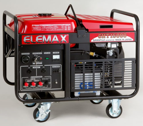 Máy phát điện xăng 3 pha ELEMAX SHT 15000