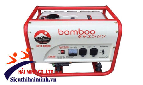 Máy phát điện xăng Bamboo BmB 7800EX hoạt động bền bỉ