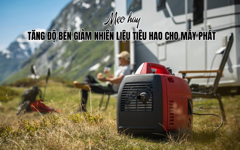 Mẹo hay tăng độ bền giảm nhiên liệu tiêu hao cho máy phát