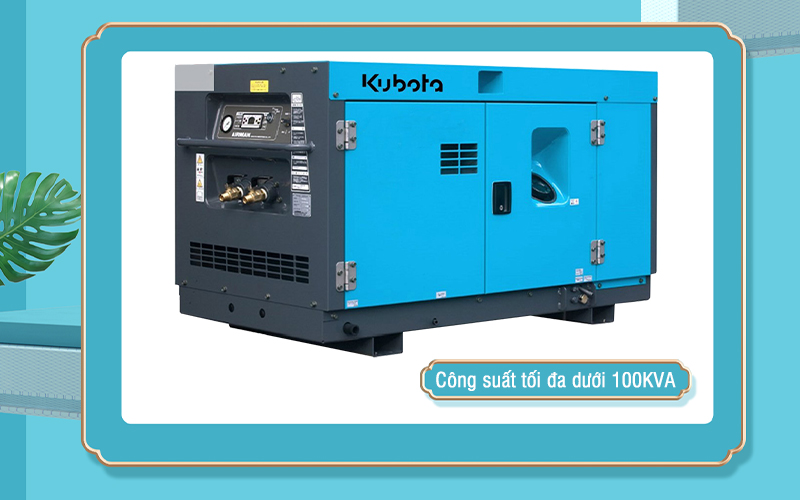 Nhược điểm máy phát Kubota