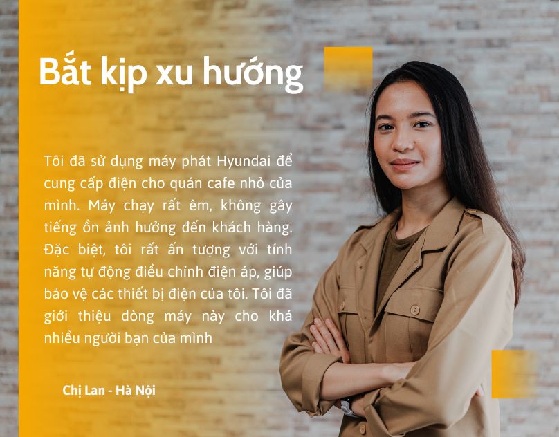 Phản hồi của người dùng về máy phát điện Huyndai
