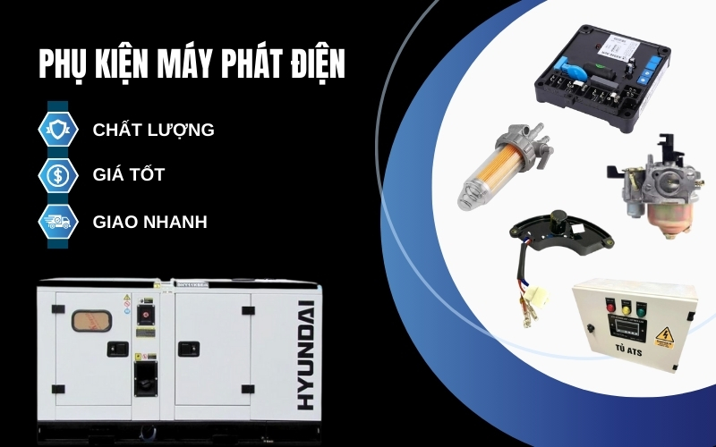 Phụ kiện máy phát điện Siêu thị Hải Minh