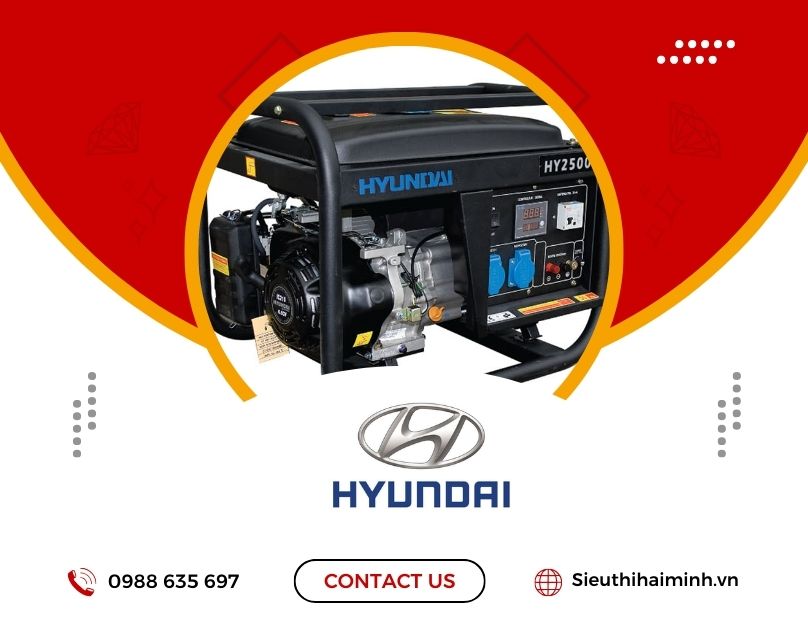 Tổng quan về máy phát điện Hyundai