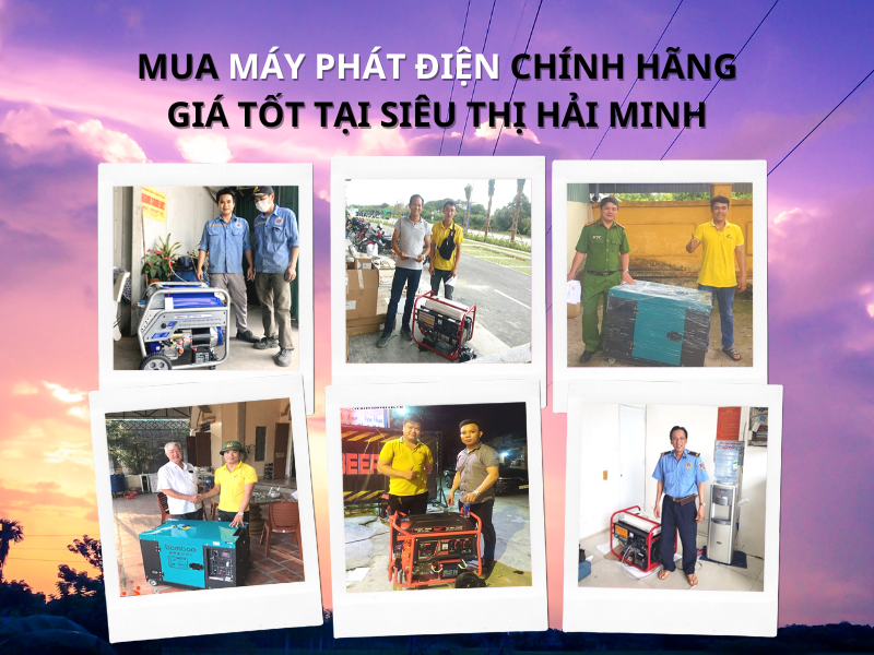 Siêu thị Hải Minh – cung cấp máy phát điện chính hãng giá tốt