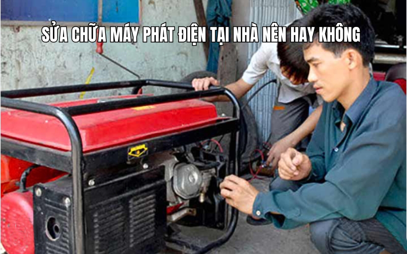 Sửa Chữa Máy Phát Điện Tại Nhà Nên Hay Không