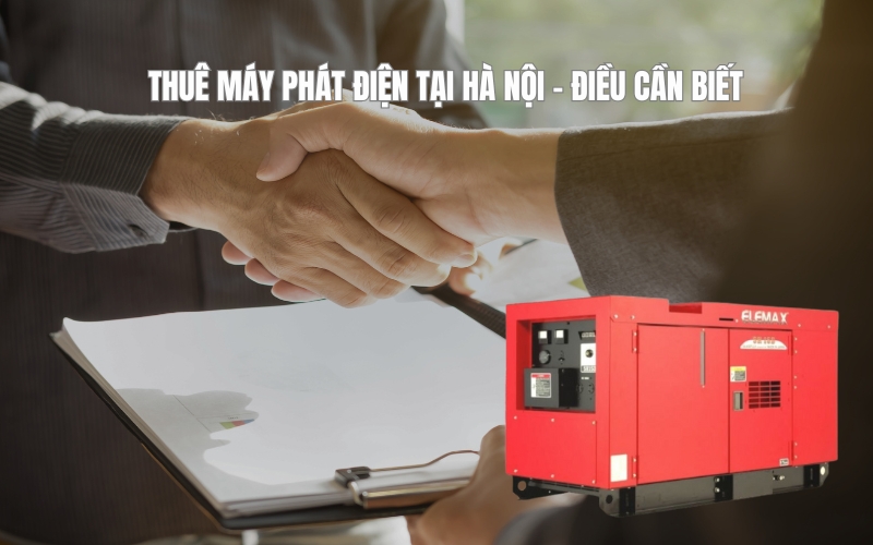 Thuê Máy Phát Điện tại Hà Nội – Điều cần biết