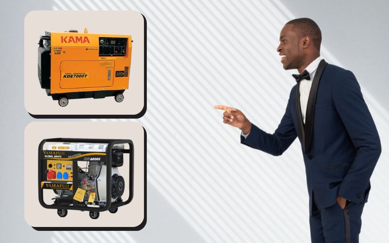 Thương hiệu máy phát điện chạy dầu 5kw nên đầu tư