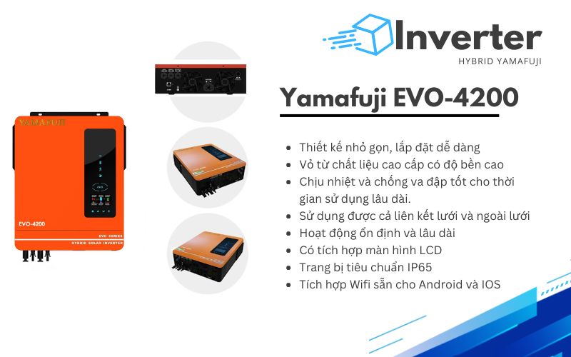 Ưu điểm nổi bật Inverter Yamafuji EVO-4200