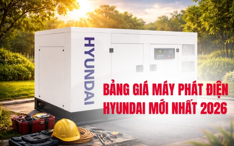 Bảng Giá Máy Phát Điện Hyundai Mới Nhất 2024
