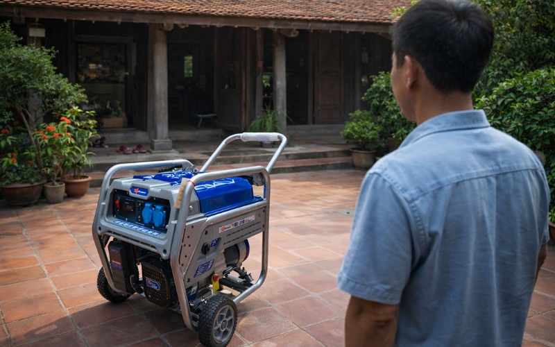 Cách giảm mức tiêu hao nhiên liệu cho máy phát điện chạy xăng