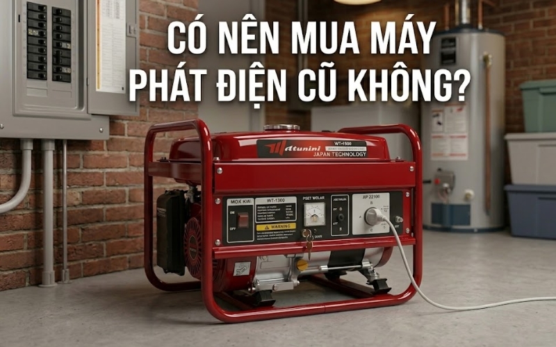 Có Nên Mua Máy Máy Phát Điện Cũ Không