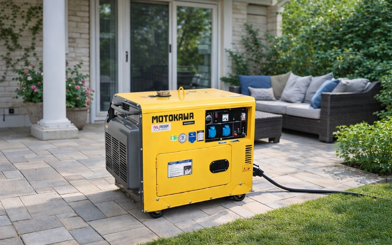 Đặc điểm của máy phát điện mini chạy dầu?