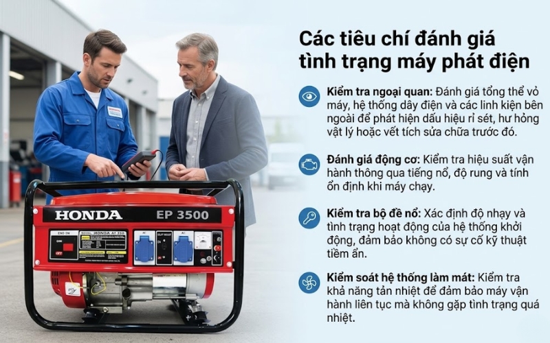 Đánh giá tình trạng máy phát