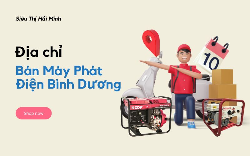 Bật Mí Địa Chỉ Bán Máy Phát Điện Bình Dương
