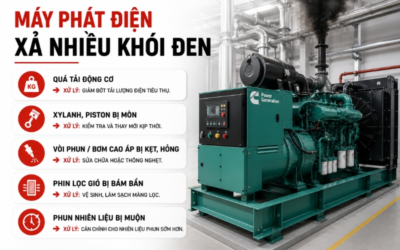 Động cơ phun nhiều khói đen