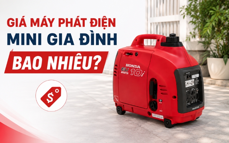 Giá máy phát điện mini gia đình bao nhiêu