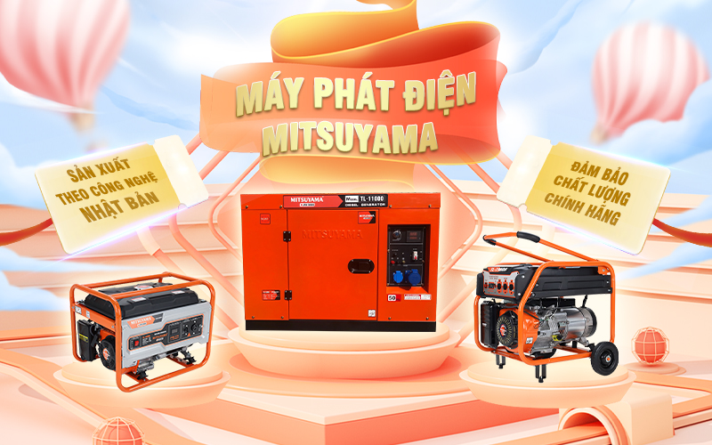 Giới thiệu chung về thương hiệu máy phát điện Mitsuyama