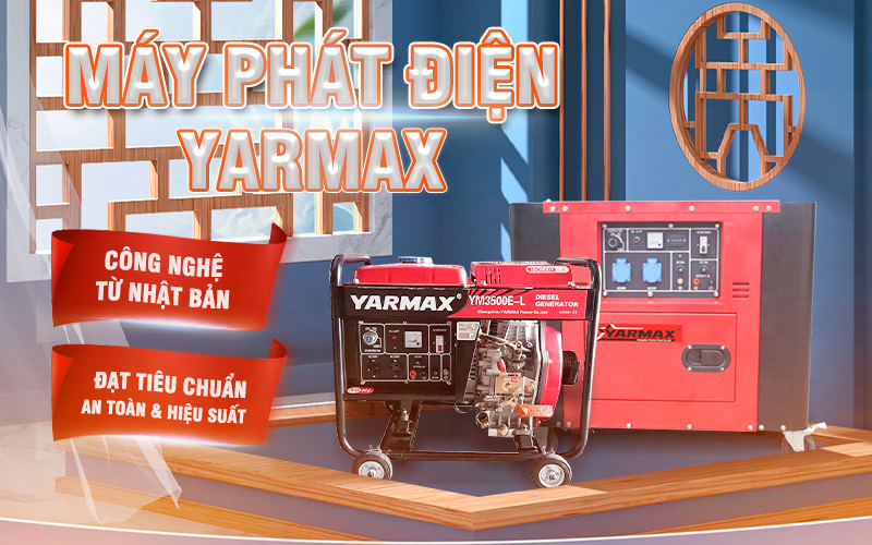 giới thiệu máy phát điện yarmax