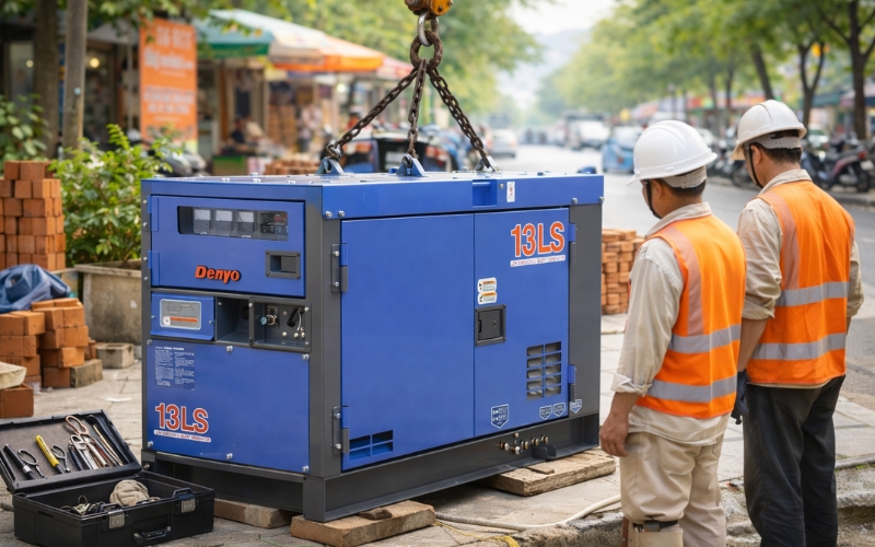 Giới thiệu tổng quan máy phát điện Denyo