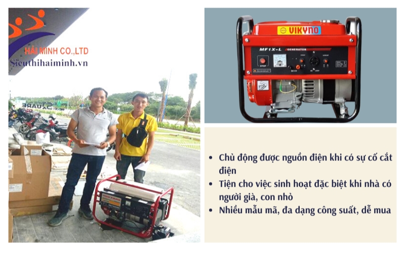 Hộ gia đình có cần đến máy phát điện?
