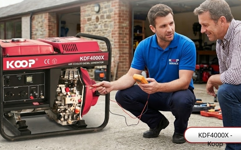 Model máy phát KDF4000X - Koop