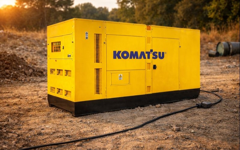 Khả năng hoạt động của máy Komatsu