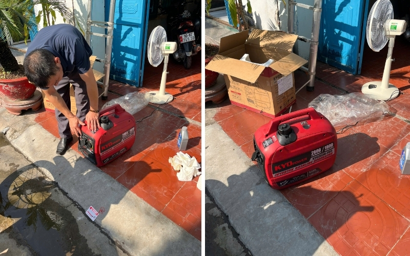 Khởi động và tắt máy đúng quy trình