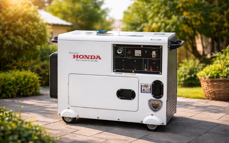 Liệt kê máy phát 5kw Honda phổ biến