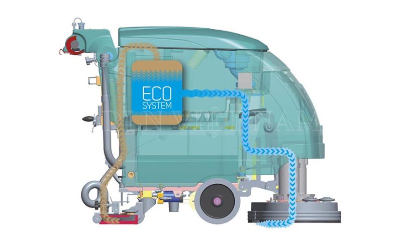 Thiết kế Máy chà sàn liên hợp Eureka E81