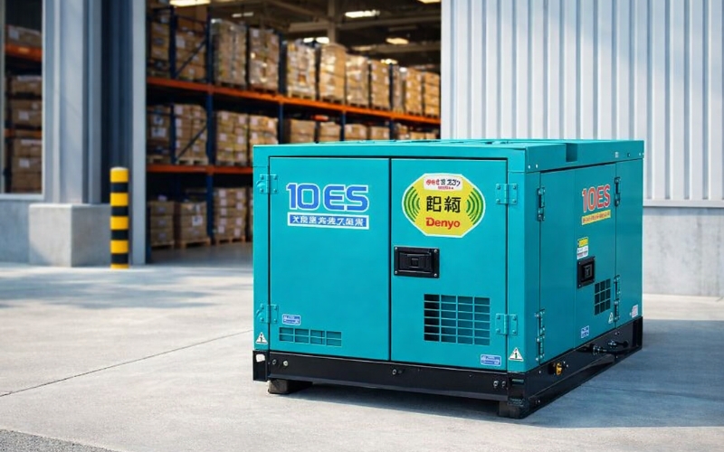 Máy phát điện 10kW Denyo 10ES (chạy dầu Diesel)
