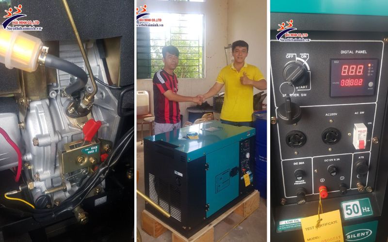 Thiết kế máy phát điện Bamboo 9800EAT 1/3 pha(ATS)