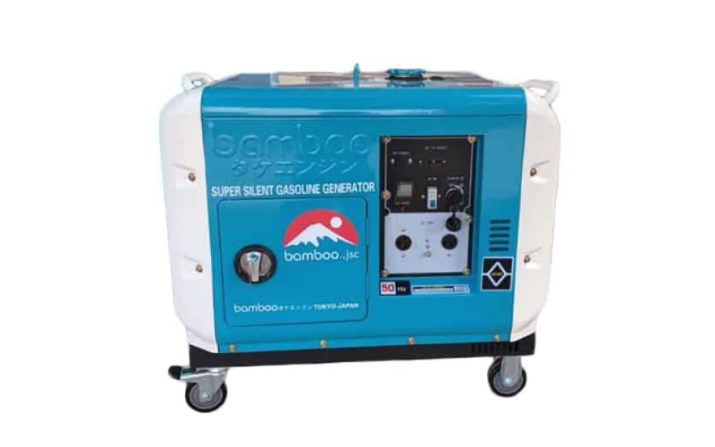 Máy phát điện Bamboo BmB 5500ET (xăng,chống ồn 3.2kw)