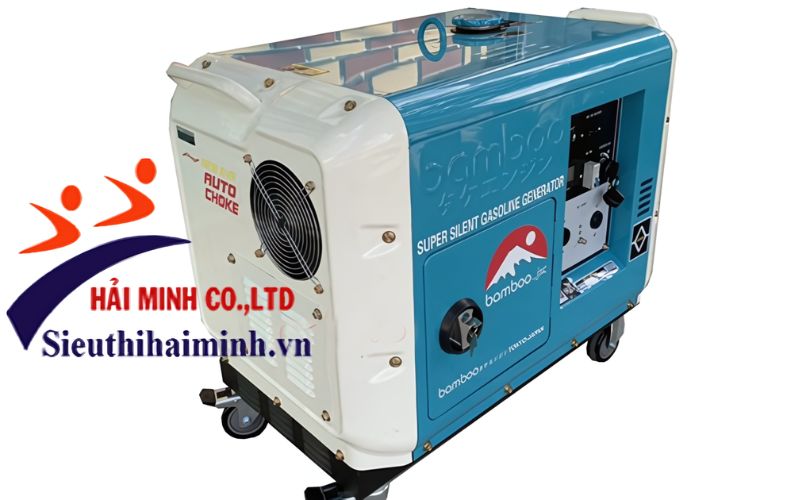 Thiết kế Máy phát điện Bamboo BmB 5500ET (xăng,chống ồn 3.2kw)