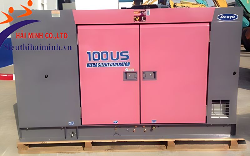 THiết kế Máy phát điện DENYO DCA-100USI (động cơ ISUZU)